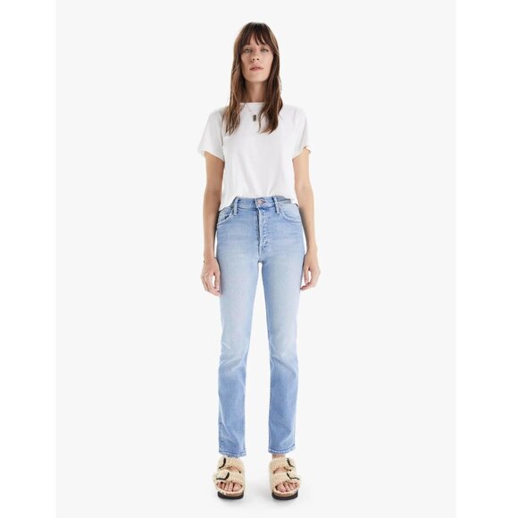MOTHER The Tomcat Skimp Jeans 31" / Size 26 / California Cruiser Blue Straight - Picture 1 of 12